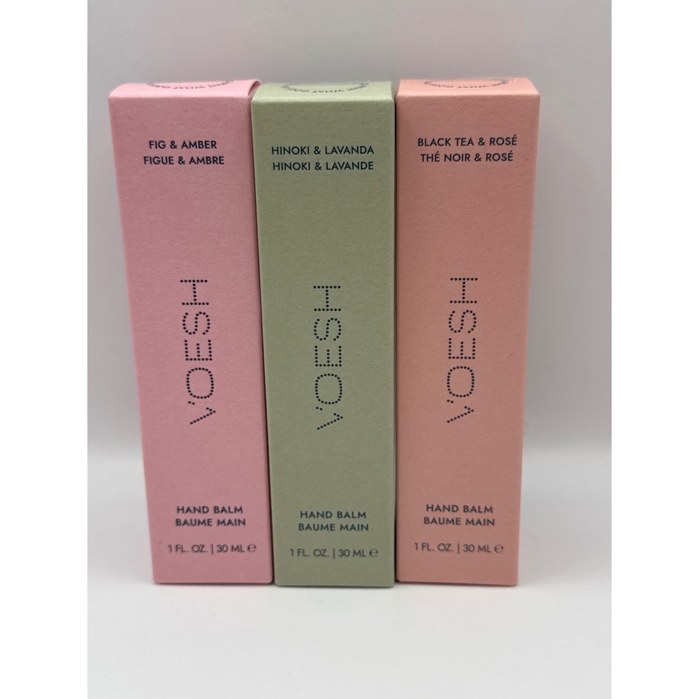 VOESH Multicolor 3pc Hand Balm Set Women 1oz Moisturizer Lotion Trio SEALED